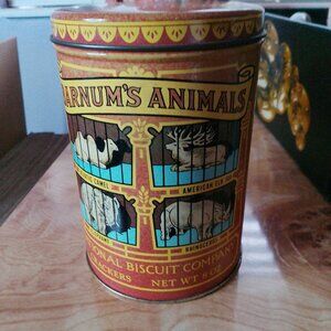 Barnam's Animals Tin - Replica of 1914 version  - National Biscuit Company